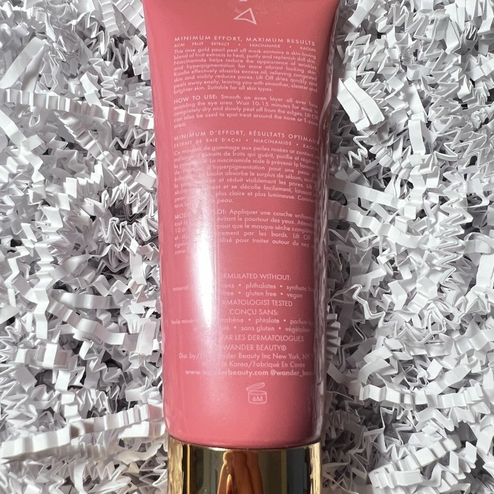 Lift Off Purifying and Brightening Peel Off Mask - Pink - Picture 2 of 2